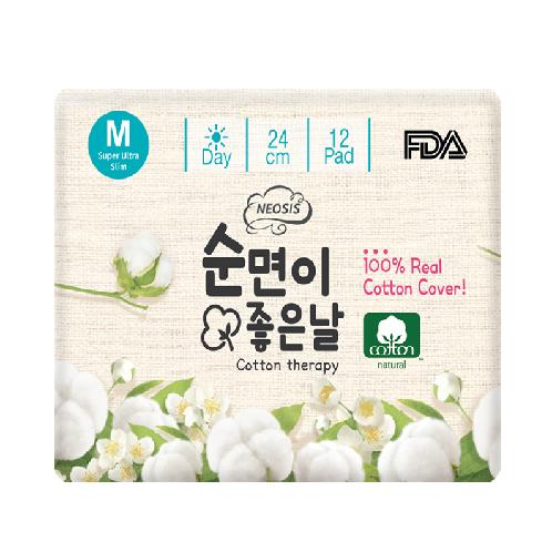 Cotton Therapy Super Ultra Slim Wing Middle size